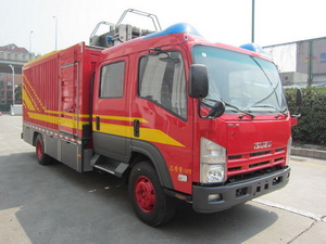 捷达消防牌SJD5100TXFDF07/W水带敷设消防车