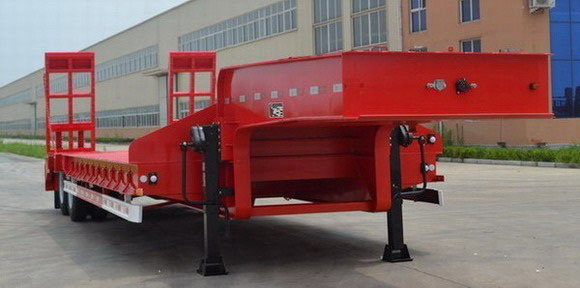 大力士12米27吨低平板半挂车(JAT9350TDP)