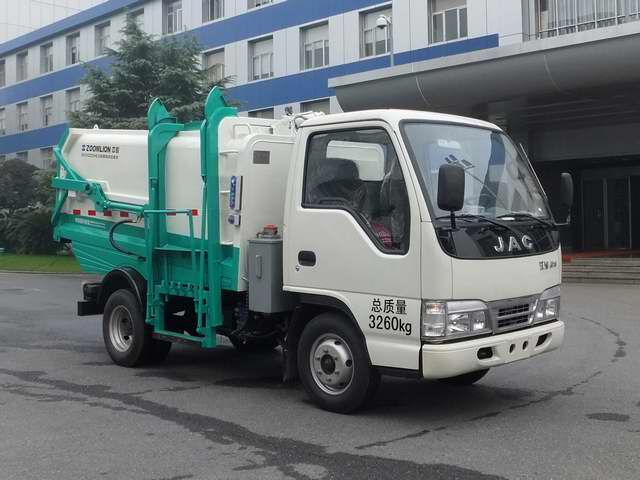 中联牌ZLJ5031ZZZHE3自装卸式垃圾车公告图片