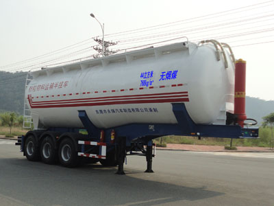 永强11.2米32.2吨中密度粉粒物料运输半挂车(YQ9403GFLA)