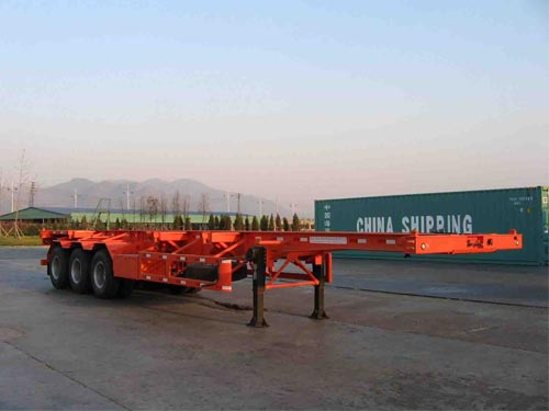 连洲12.3米30.5吨集装箱运输半挂车(USP9360TJZ00)