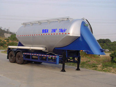 永强9.9米19.6吨粉粒物料运输半挂车(YQ9270GFL)