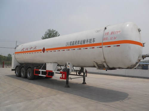 四六13米20.2吨低温液体运输半挂车(WHC9400GDY)