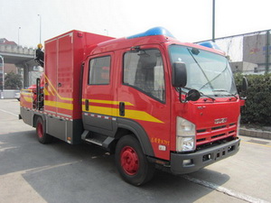 SJD5090TXFBP200/W型泵浦消防车图片