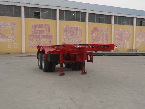 通亚达7.4米31.5吨集装箱运输半挂车(CTY9353TJZG)