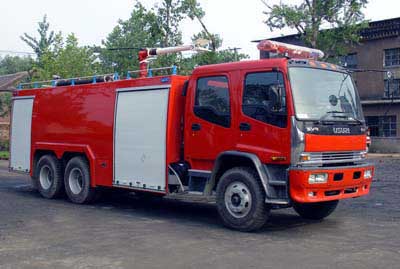 天河牌LLX5240GXFPM120ZD泡沫消防车公告图片