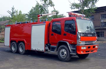 天河牌LLX5220GXFPM100泡沫消防车