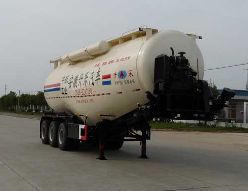 开乐10.5米29.3吨粉粒物料运输半挂车(AKL9401GFL)
