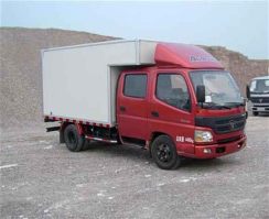 福田牌BJ5041V8DD6-FA厢式运输车