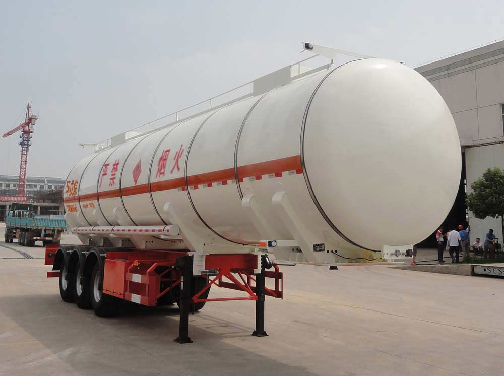 兴扬12米31吨易燃液体罐式运输半挂车(XYZ9405GRYBD)