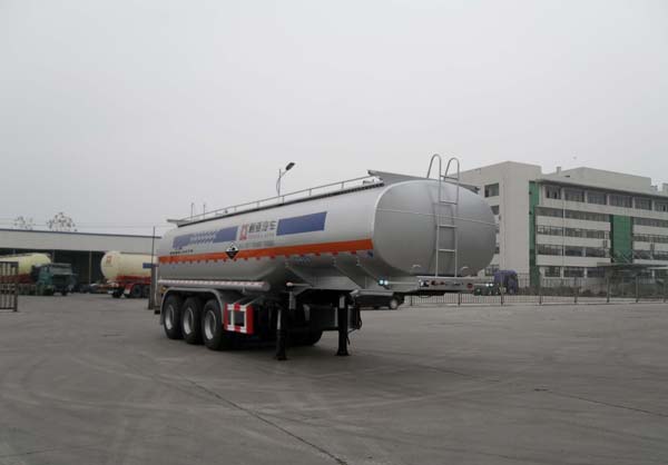 通亚达9.8米33吨腐蚀性物品罐式运输半挂车(CTY9400GFW)