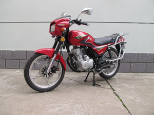 豪发HF125-8B两轮摩托车图片