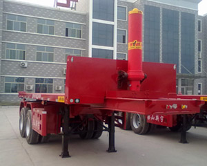 斯派菲勒8.2米29.2吨平板自卸半挂车(GJC9350ZZXP)