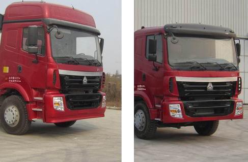 ZZ1255M4645C 豪运301马力后双桥,后八轮柴油7.9米国三载货汽车图片