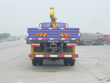 石煤牌SMJ5200JSQAC3随车起重运输车公告图片