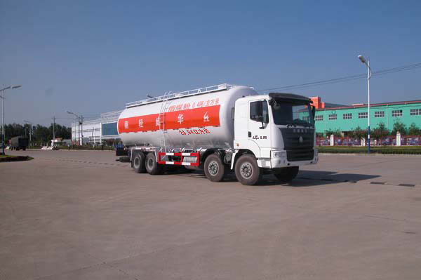 华威驰乐牌SGZ5290GFLZZ3Y粉粒物料运输车公告图片