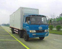平头厢式运输车