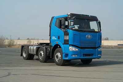 解放CA4250P63K2T3EX集装箱半挂牵引汽车公告图片