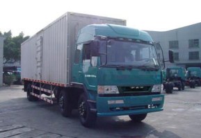平头厢式运输车