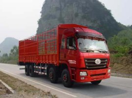 平头仓栅式运输车