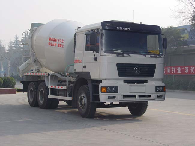 陕汽牌SX5255GJBDP364混凝土搅拌运输车图片