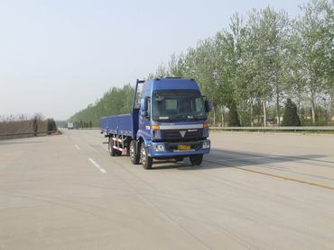 BJ1253VMPHP-1 欧曼231马力前四后四(小三轴)柴油9.6米国三载货汽车图片