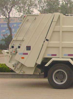 青专牌QDZ5250ZYSBM压缩式垃圾车公告图片