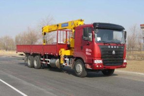 铁运牌MQ5250JSQZ随车起重运输车