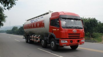 岷江牌YZQ5312GFL3粉粒物料运输车