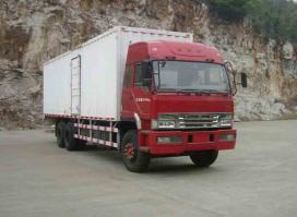 平头厢式运输车