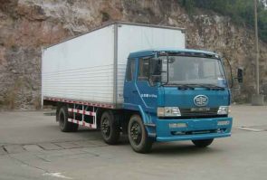 平头厢式运输车