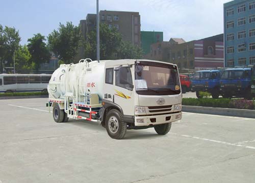 青专牌QDZ5160ZZZCJ自装卸式垃圾车
