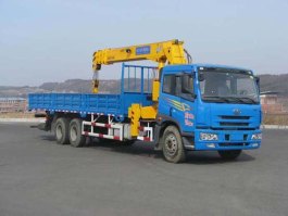 铁运牌MQ5250JSQJ随车起重运输车