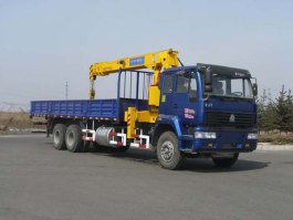 铁运牌MQ5251JSQZ随车起重运输车