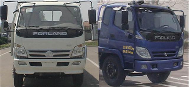 福田BJ1153VKPFG-A载货汽车公告图片