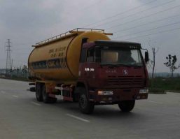 中集牌ZJV5250GFLRJ50粉粒物料运输车