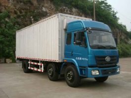 平头厢式运输车