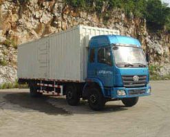 平头厢式运输车