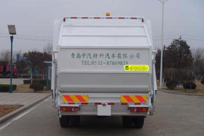 青特牌QDT5250ZYSE压缩式垃圾车公告图片