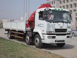 华菱之星牌HN5251Z22E8M3JSQ随车起重运输车