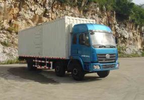 平头厢式运输车