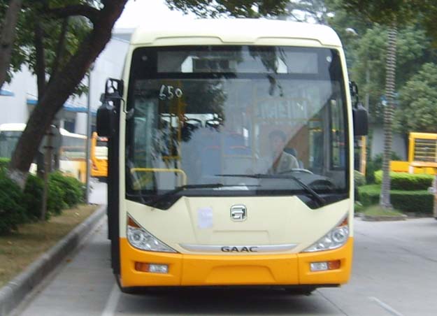 广汽GZ6110HEV混合动力城市客车公告图片