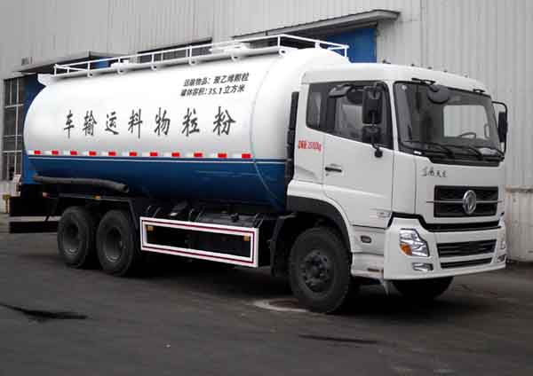 东风牌EQ5254GFLT1粉粒物料运输车公告图片