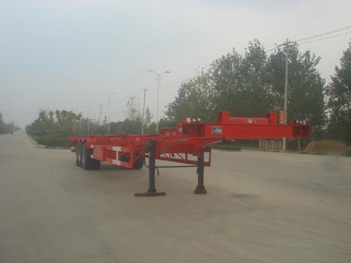 华夏15米33.5吨集装箱运输半挂车(AC9406TJZ)