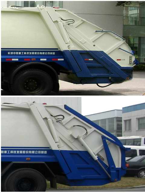 中联牌ZLJ5121ZYSE3压缩式垃圾车公告图片
