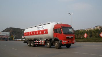 岷江牌YZQ5316GFL3粉粒物料运输车