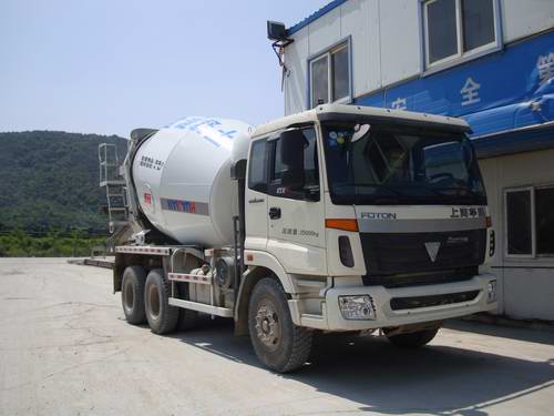 华建牌HDJ5255GJBAU混凝土搅拌运输车