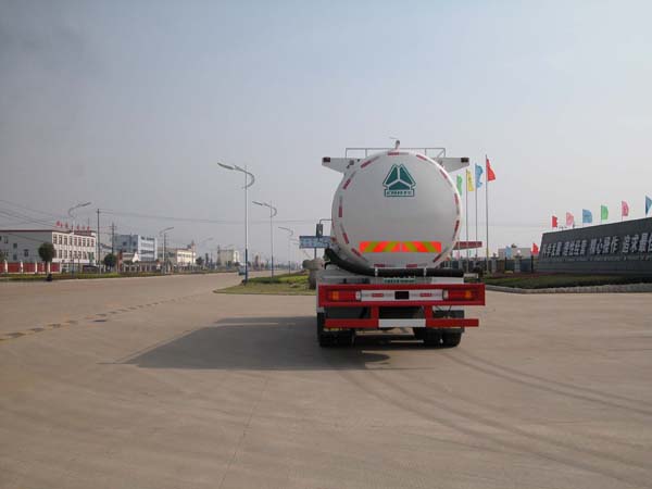 华威驰乐牌SGZ5259GFLZZ3W521粉粒物料运输车公告图片