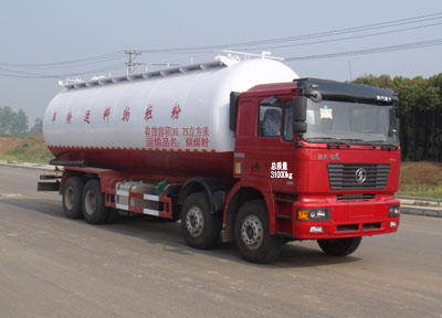 神狐牌HLQ5311GFLS低密度粉粒物料运输车