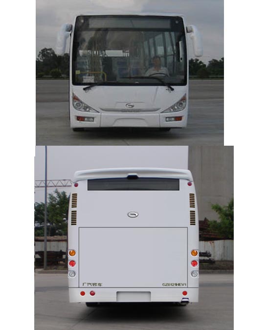 广汽GZ6121HEV1混合动力城市客车公告图片